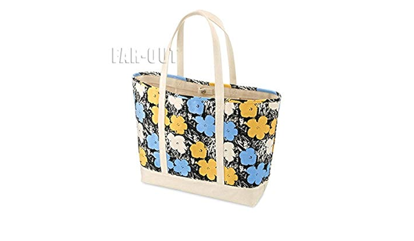 Amazon Co Jp Moma ユニクロ アンディ ウォーホル キャンバストートバッグ フラワー ホビー 通販