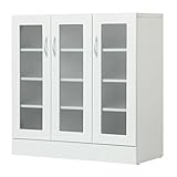 食器棚 キッチン収納 食器収納 キッチンカウンター カトラリー収納 キッチン 台所 〔幅90cm〕 ロータイプ