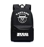 BIGBANG VIP 韓流グッズ ビッグバンMADE GD TOP SOL VI D-LITE ファッション 可愛 バッグ リュックサック (ブラック(SOL))