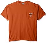 NCAA Cal State Fullerton Titans野球フレーム半袖ポケットTシャツ、XXL、Burntオレンジ