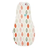 ergoPouch ErgoCocoon 1.0 TOG Swaddle and Sleep Bag, Blush Leaf, 3-12 Months by Ergo Pouch