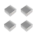 waves 4個 アルミ ヒートシンク 20x20x10mm 3M 8810 熱伝導テープ付き