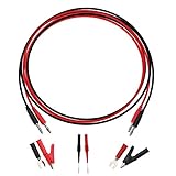 テストリード ワニ口クリップ バナナケーブル U型 シェイプ 極細1mmニードル プローブ テストリード