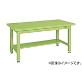 【ポイント15倍】 サカエ (SAKAE) 重量作業台ＫＷタイプ中板１枚付 KWG-158T (033412) 《作業台》 【大型】