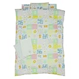 西川リビング　ベビー6点組布団　アニマルブロック【1510-17050】