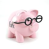 Baidecor Piggy Bankピンクブタ貯金箱