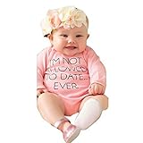 FEITONG Pink Romper Newborn Baby Girl Boy Romper Jumpsuit (6-9 Months) by FEITONG