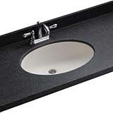 Swanstone UL01913.169 Undermount Bathroom Sink, Caraway Seed [並行輸入品]