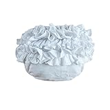 Buenos Ninos ベビー コットン パンツ 無地 可愛い ショーツ ホワイト 18-24か月