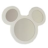 アルファタカバ ディズニー家具ミッキーマウス壁掛けミラーMickey Mouse鏡 ホワイト