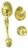 Dexter by Schlage jh60vbarxcna605バルセロナ/コロナコンボキット、明るい真鍮