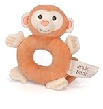 Apple Park Teething Rattle, Monkey by Apple Park