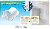 因幡電工 スリムダクトMD MWS-75-L-W No.61175 ネオホワイト スライド式ウォールコーナー 1個
