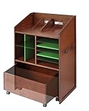 市場(いちばのこ) ノッテコ noteco ランドセルラック 幅69×奥40×高さ87cm ブラウン NOR-2935BR