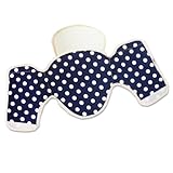 あかちゃんといっしょ 首かっくんにならない頭あて ヘッドサポート セパレートタイプ ネイビードット