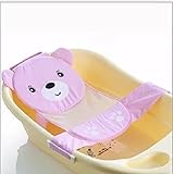 Sealive High Quality Adjustable Baby Bath Seat Support Net Bathtub Sling Shower Mesh Bathing Cradle 