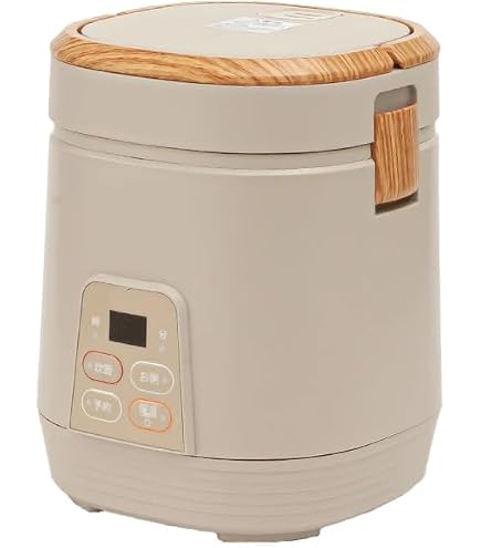 Amazon.co.jp: ARCT2001W [AL COLLE Mini Rice Cooker, White) : Home