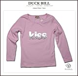 プリンセスサラ　気品溢れる煌びやかなラインストーン入り厚手カットソー/長袖Ｔシャツ（濠Du)ピンク110cm