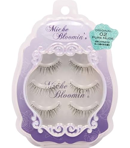 ミッシュブルーミン　アイラッシュ　No32 ガーリーキュート　つけまつげ4ペア入 Amazon | ミッシュブルーミン つけまつげ アイラッシュ No．32