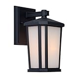 Artcraft Lighting Hampton 1-Light Outdoor Wall Sconce, Black [並行輸入品]