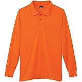 SOWA(ソーワ) 50390 長袖ポロシャツ オレンジ 6L