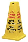 Safety Cone Multi-lingual "caution" Imprint Yellow [並行輸入品]