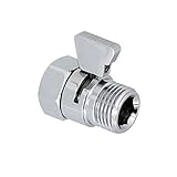 g1 / 2 "フル真鍮シャワーヘッドフローContol and Shut Off Valve forシャワーヘッド、製ハンドシャワー、またはビデスプレーetc