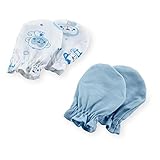 コアラベビー男の子2 Pack Mittens – ブルー/ホワイト