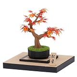 カワダ(Kawada)ペーパーナノ360 盆栽 紅葉 PS-14 0.7×12×17ｃｍ 12才以上 ペーパークラフト クラフトキット ミニチュアキット インテリア PS-14