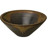 信楽焼　信楽BEST SELECTION　水鉢　金彩ソリ型　18号　全高22.5cm×幅54cm