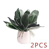 LORIA・JP 造花 ファレノプシス 人工葉 ホーム飾り パーティーデコレーション 2pcs