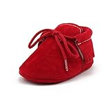 Delebao ユニセックス・ベビー カラー: レッド