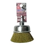 (業務用10個セット) H＆H 六角軸カップブラシ/先端工具 【研磨仕上げ用/65mm】 真鍮 日本製 BCB-65 〔DIY用品/大工道具〕 スポーツ レジャー DIY 工具 その他のDIY 工具 