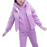 Snoneフード 付き トップス & ライン パンツ 上下 ジャージ セットアップ 女の子　ジャージ キッズ スポーツ ウエア 長袖 　子供服 キッズ セット シンプル 運動着 体育 スウェット 長袖