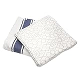 XOve Baby XL Bamboo Muslin Cotton Infant Swaddle Receiving Blankets | New Light Weight Babyshower Gi