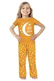 NCAA Girls幼児Moonパジャマセット オレンジ
