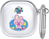 【elago】 Galaxy Buds2 Pro/Buds 2 / Buds Pro/Buds Live 対応 ケース クリア BT21 公式 グッズ クリアケース カラビナ 付き アクセサリー [ ギャラクシーバッズ 2 プロ / ギャラクシーバッズ2 対応 ] LINE FRIENDS BT21 JELLY CANDY COOKY
