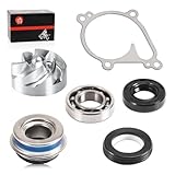 ウォーターポンプインペラーシールガスケット修理キット Kawasaki KVF650 KVF700 KVF750 KFX700 ブルートフォースプレーリー 650 700 750 KRT750 Teryx 750 2002-2023用
