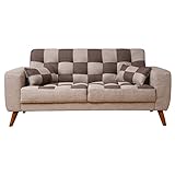 ツートンカラー2.5人掛けファブリックソファBCSKT-0022 北海道・沖縄・東北・離島等の地域は別途送料あり avt