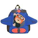Eldori ベビー & キッズ 赤ちゃん リュック サック 男の子 女の子 通園 お散歩 子供 バッグ 1〜6歳 入学 入園 通園 新学期 誕生日 お祝い プレゼント (ブルー)