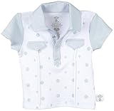 リトルジラフ ベビー服 Harlow コレクション ヴィンテージポロ 6-12m (ブルー) lg1068-01 【正規代理店輸入】