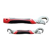 Baoblaze 2本セット　多機能　スパナ　自動的　調整可能　パイプ　万能レンチ　9-32mm　クイックリリース　ユニバーサル　