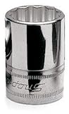 Snap-on (スナップオン) 1/2 差し込み 12角 ショート ソケット 17mm SWM 171 [並行輸入品]