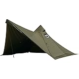 WAQ Alpha TC SOLO DX ソロ用テント デュオ用テント 1-2人用 ソロテント シェルター ティピテント オールシーズン 煙突穴付き フタマタポール ワンポール ティピーテント スカート