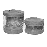 Jj Cole Clear Storage Bin Set Slate by JJ Cole