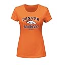 NFLデンバー・ブロンコスWomen 's Greatnessプログラム半袖クルーネックTシャツ、XL、クラシックオレンジ