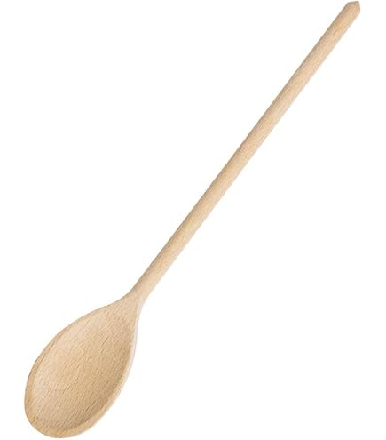 thumbnail image 2 of New Star Foodservice 42603 Classic Wood Kitchen Mixing Spoons, 3-Piece... 2 of 11