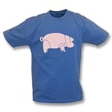 Pig ( as worn by David Gilmour ) Vintage Wash、カラーネイビー XL ブルー