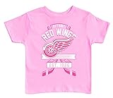 NHL Detroit Red Wings用T、4トール、ピンク