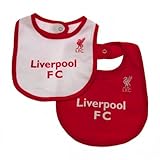 LIVERPOOL リバプール オフィシャル 15-16 よだれかけ（スタイ）2枚セット（レッド/ホワイト）LFC490